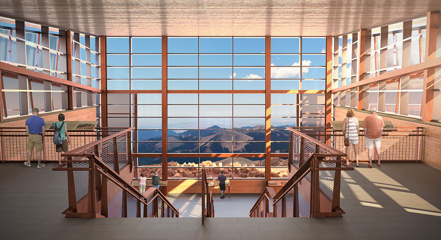 Colorado highaltitude Pikes Peak visitor center to offer ‘iconic