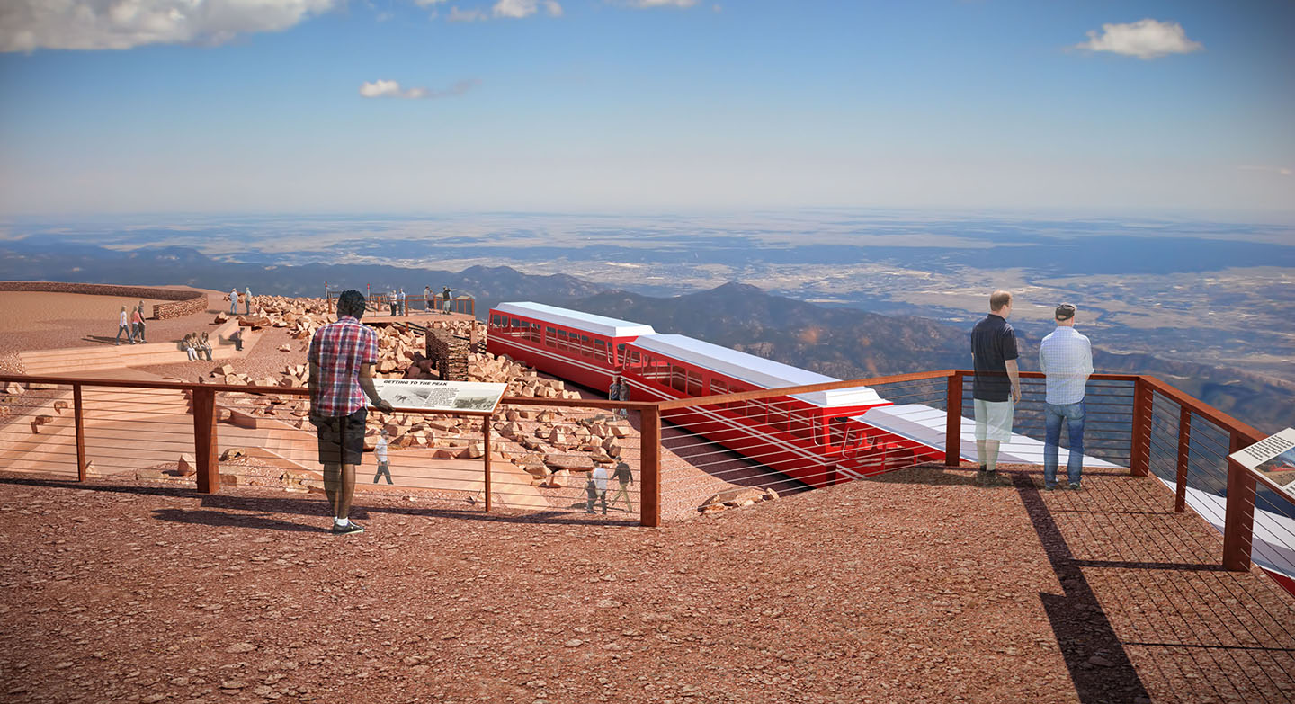 Colorado highaltitude Pikes Peak visitor center to offer ‘iconic