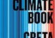 cover of The Climate Book with blue white and red vertical stripes