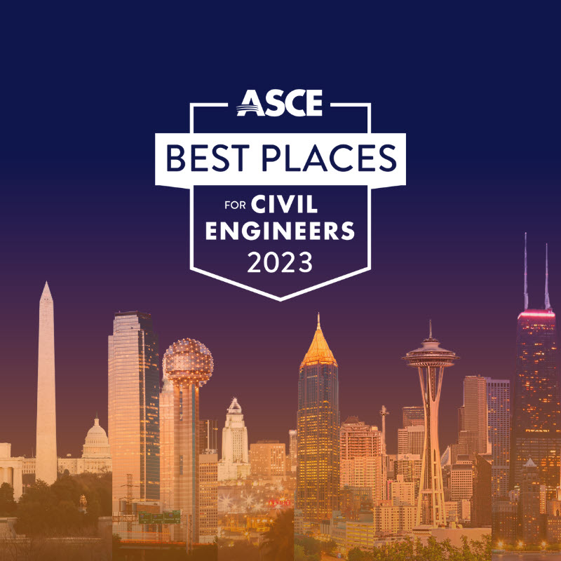 ASCE’s top 10 best places to be a civil engineer 2023 edition ASCE