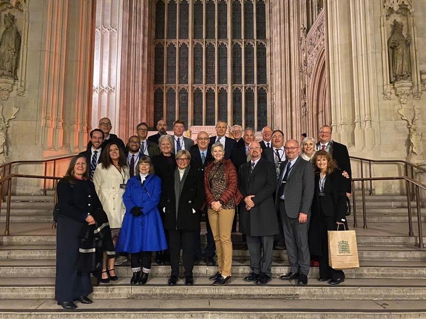 photo of NCEES delegation in London