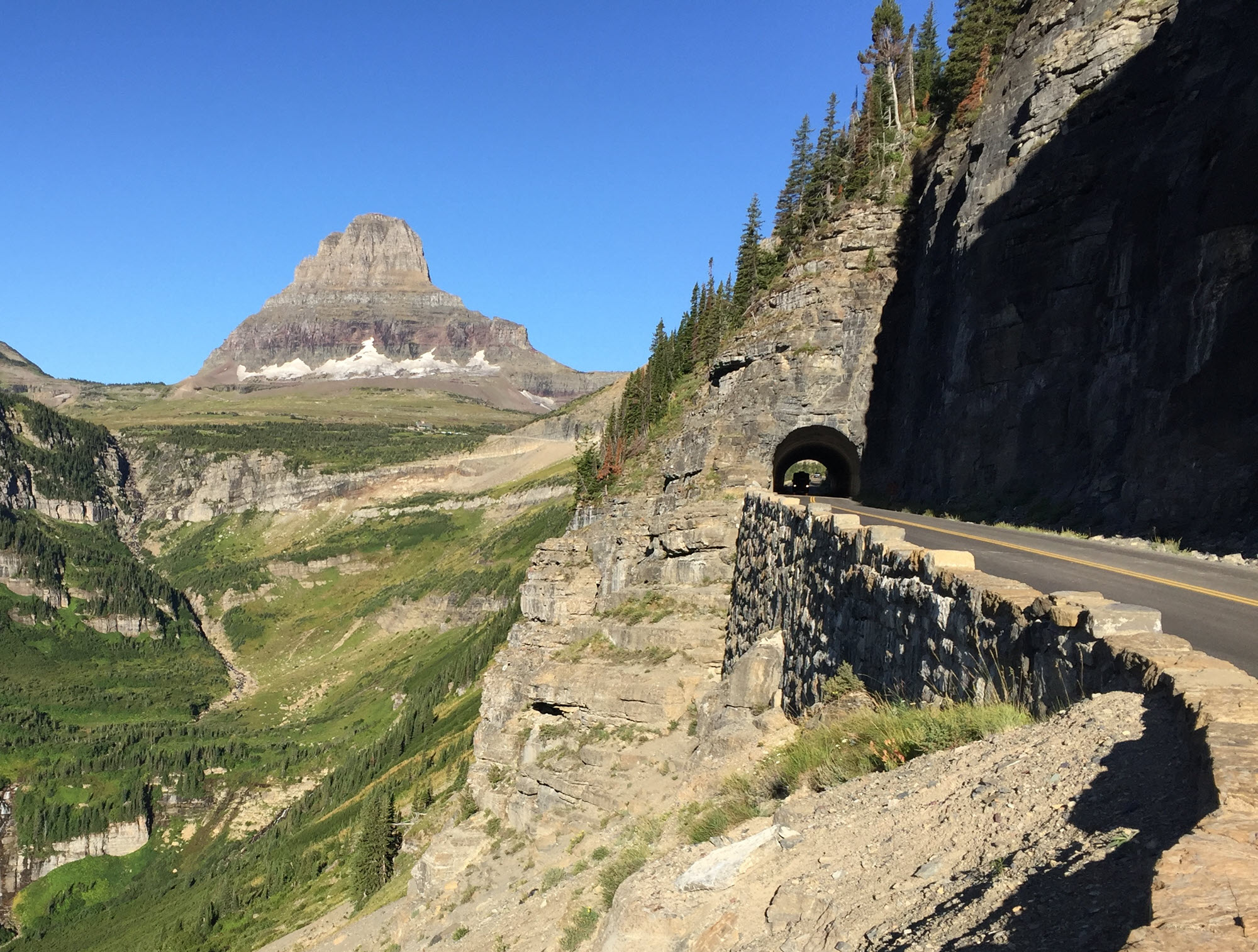 photo of the Going to the Sun Road