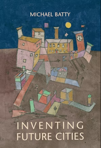 book cover depicting drawn buildings and the book title