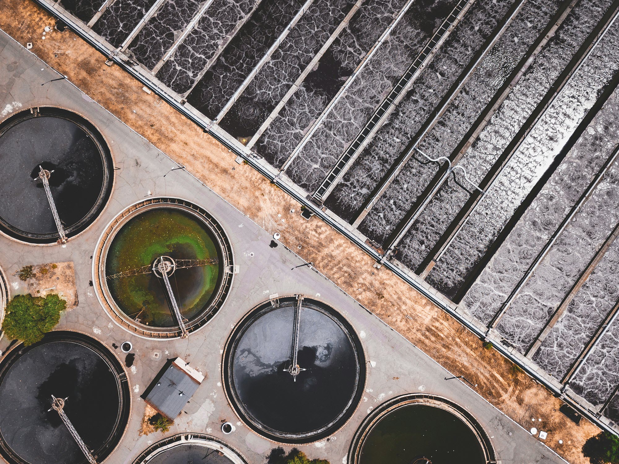 Photo of water treatment facility